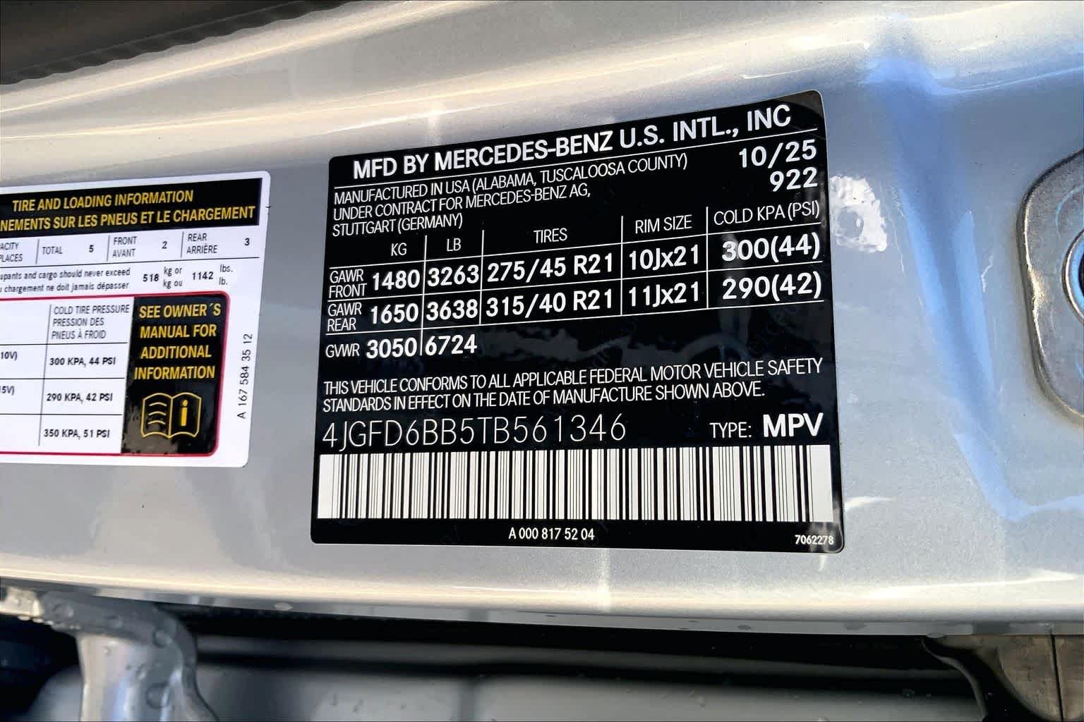 New 2026 Cirrus Silver Metallic Mercedes-Benz AMG® GLE 53 image 15