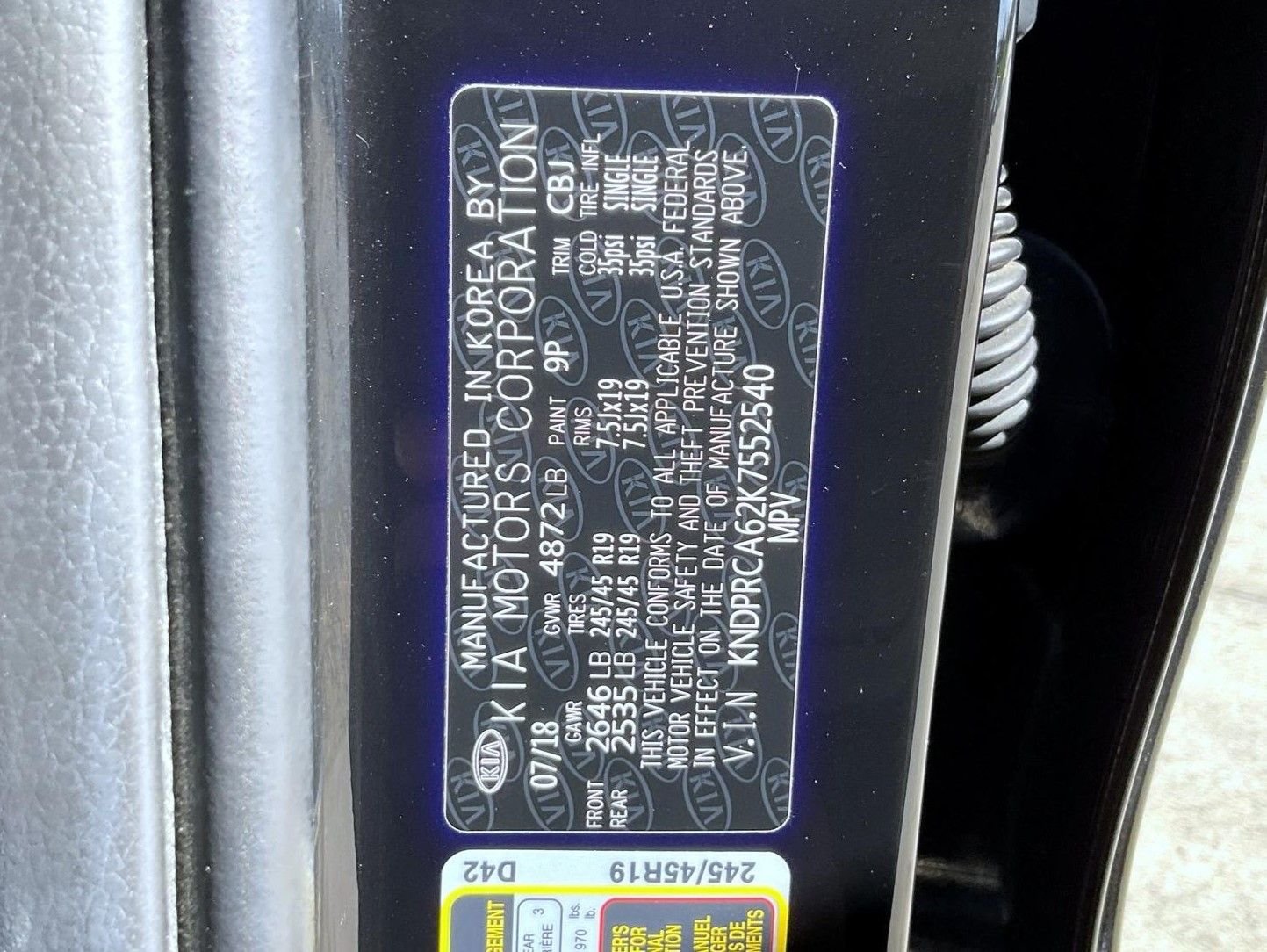 Used 2019 Red Kia SX image 26