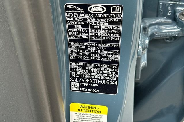 New 2026 Tribeca Blue Land Rover Hoxton Edition image 28