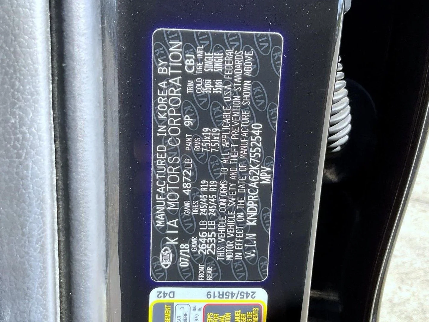 Used 2019 Red Kia SX image 26