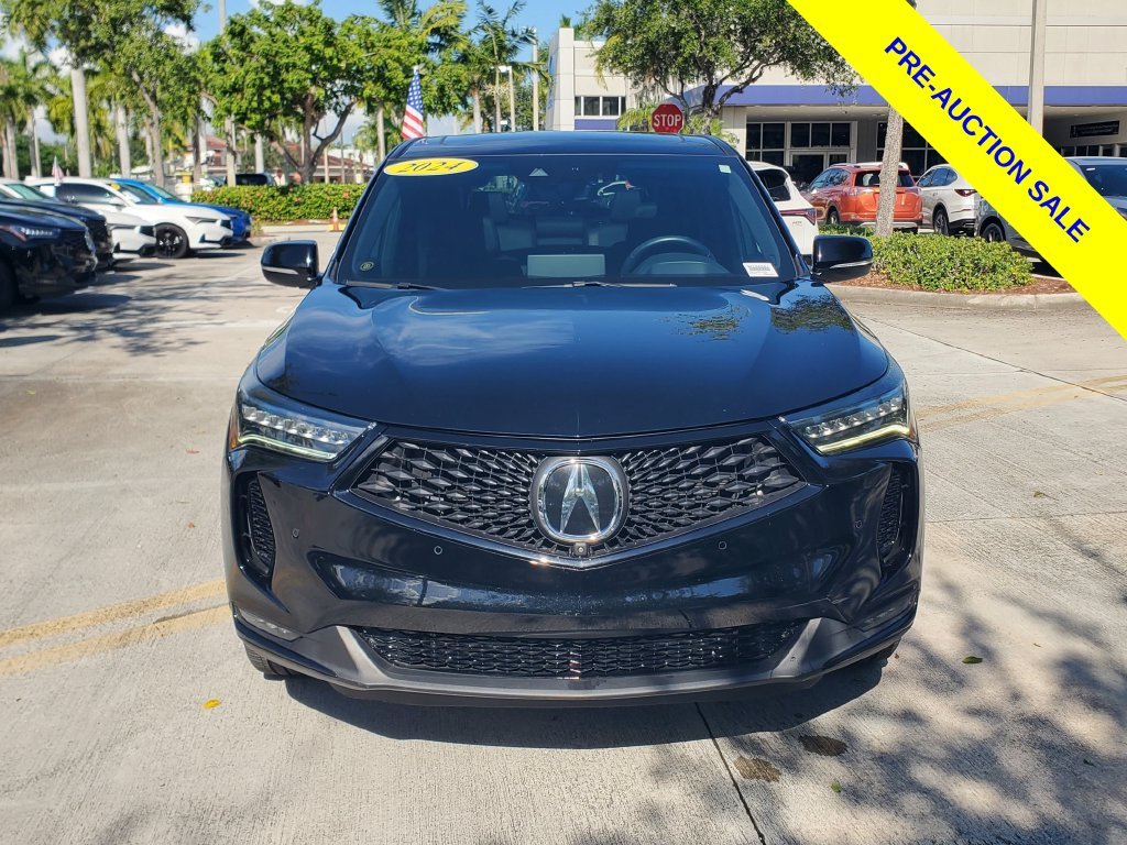 Used 2024 Black Acura A-Spec Advance Package image 2