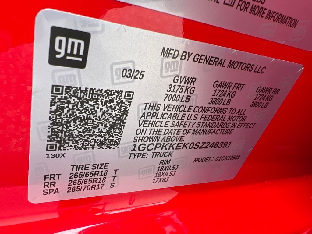 Used 2025 Red Chevrolet LT image 25