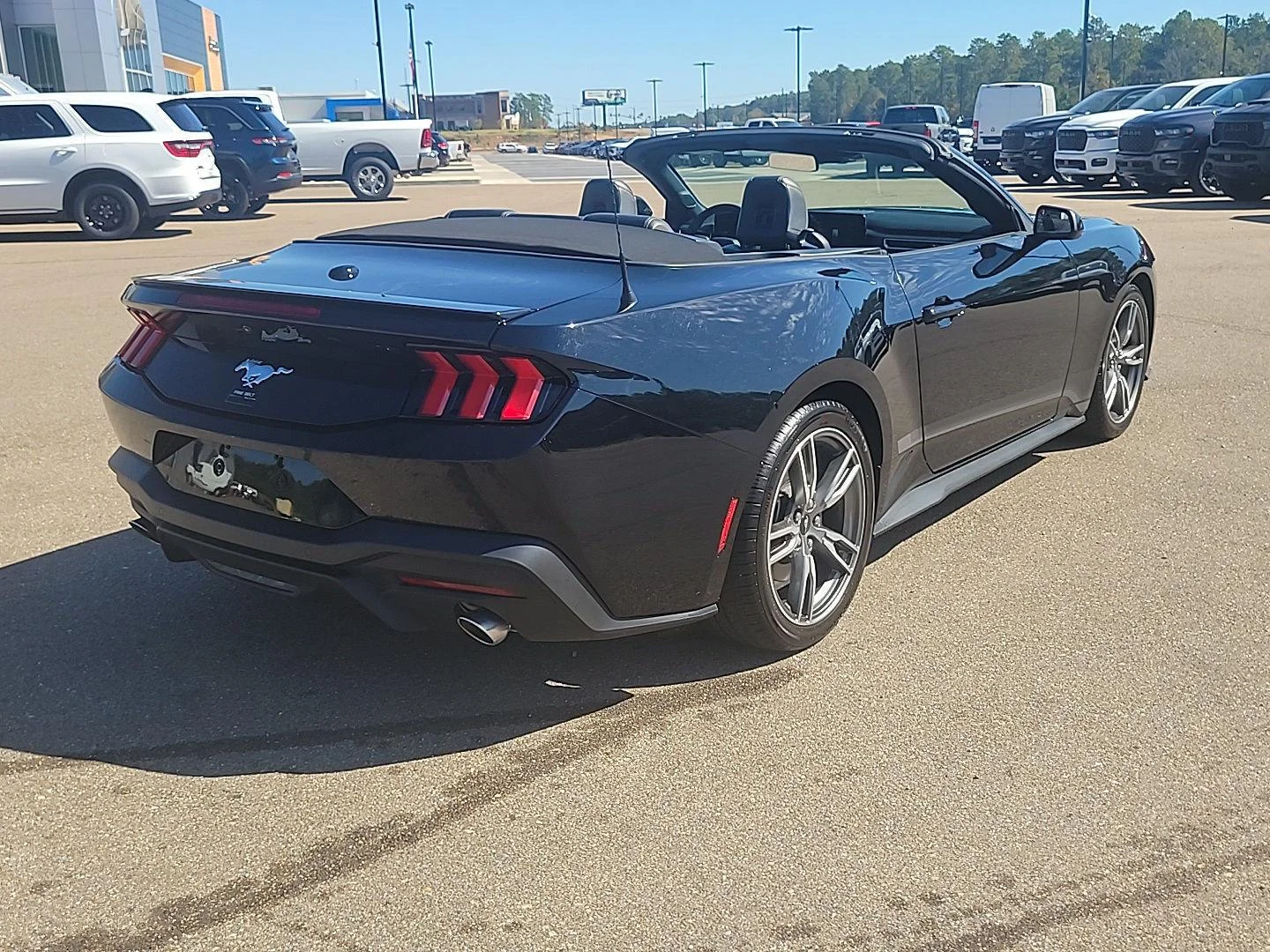 Used 2024 Shadow Black Ford EcoBoost Premium image 17