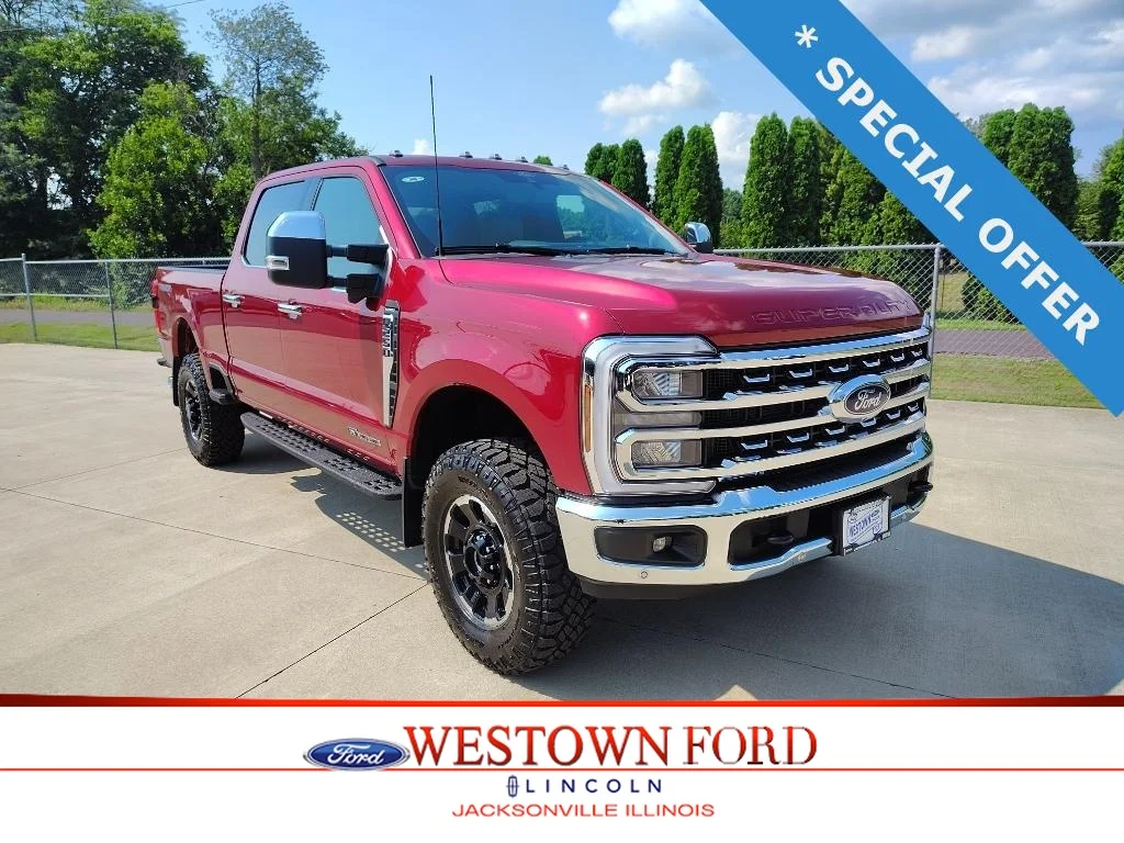 New 2026 Ruby Red Metallic Tinted Clearcoat Ford F-250® Lariat® image 1