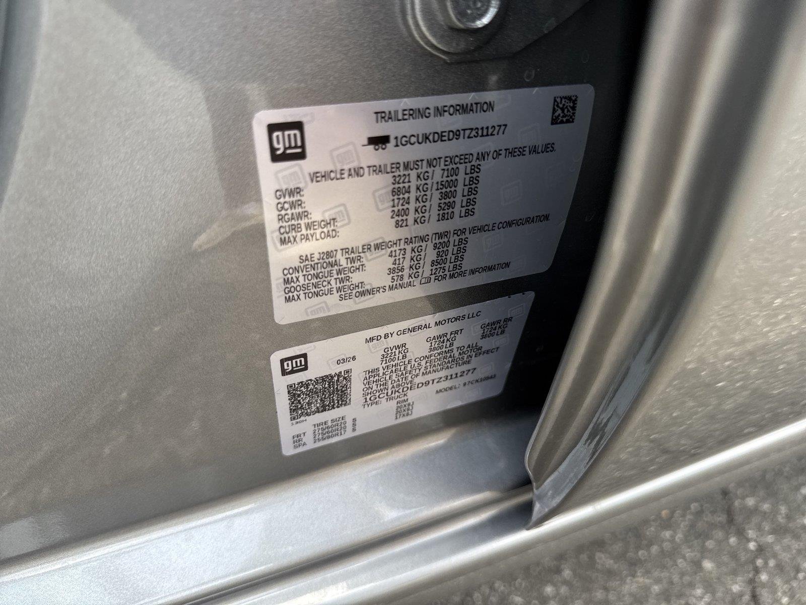 New 2026 Sterling Gray Metallic Chevrolet LT image 37