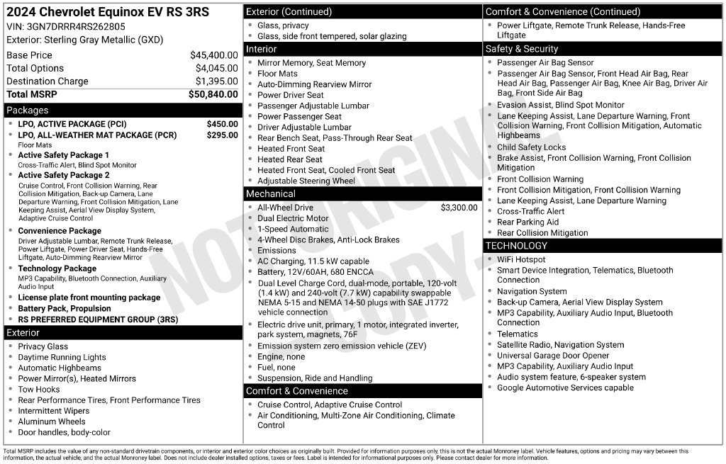 2024 Chevrolet Equinox EV