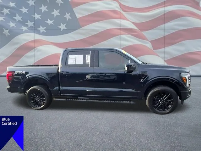 Used 2025 Blue Ford Lariat image 2