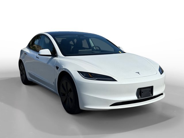 Used 2025 Pearl White Multi-Coat Tesla Long Range image 7