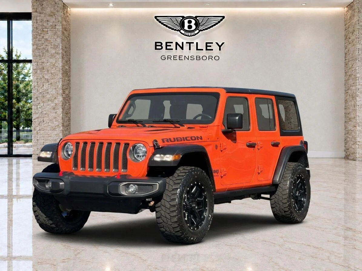 Used 2018 Firecracker Red Clearcoat Jeep Rubicon image 1
