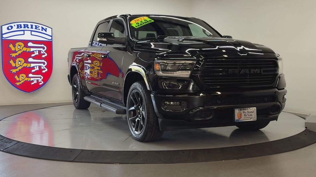Used 2022 Diamond Black Ram Laramie image 2