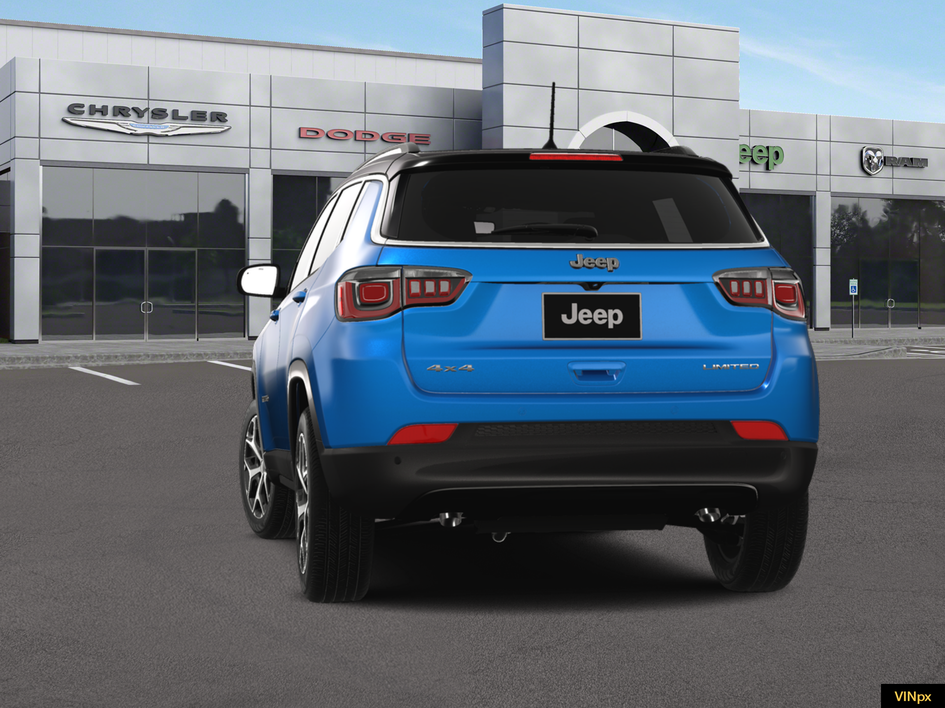 New 2026 Hydro Blue Pearlcoat Jeep Limited image 13