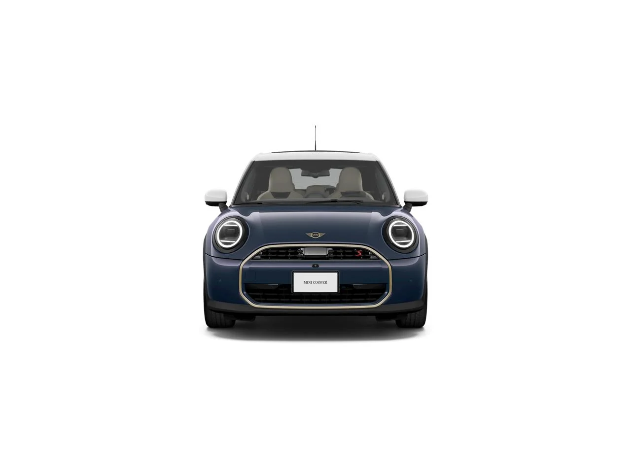 New 2027 Indigo Sunset Blue Metallic MINI Iconic image 2