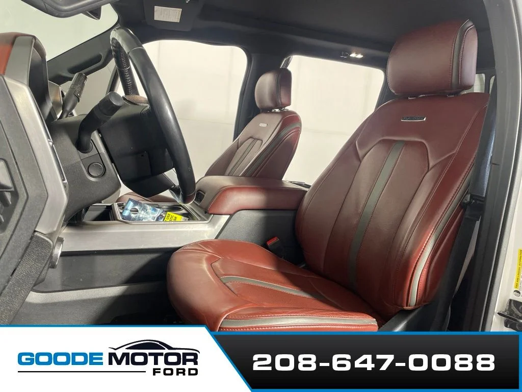 Certified Used 2021 White Metallic Ford Platinum image 11