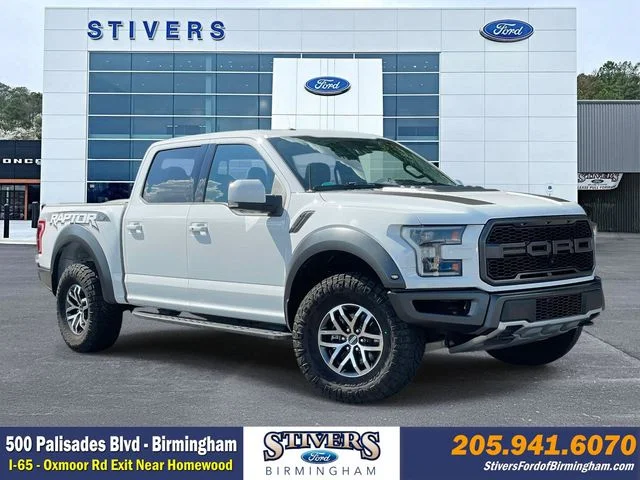 Certified Used 2018 White Ford Raptor image 1