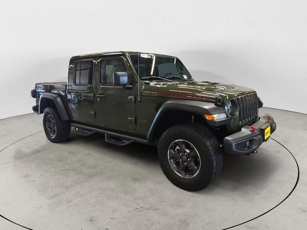 Used 2022 Green Jeep Rubicon image 3