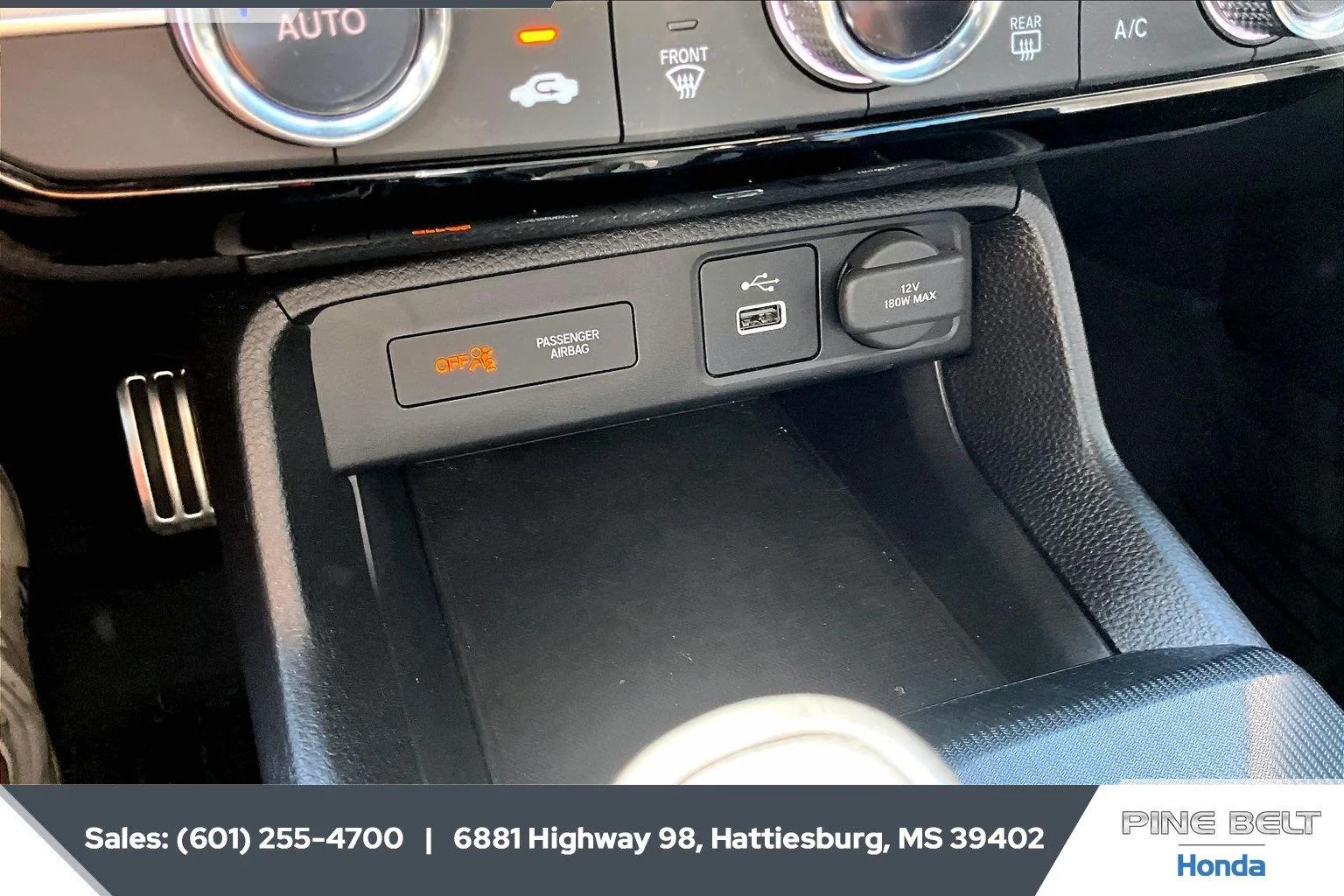 Used 2024 Sonic Gray Pearl Honda Sport image 23