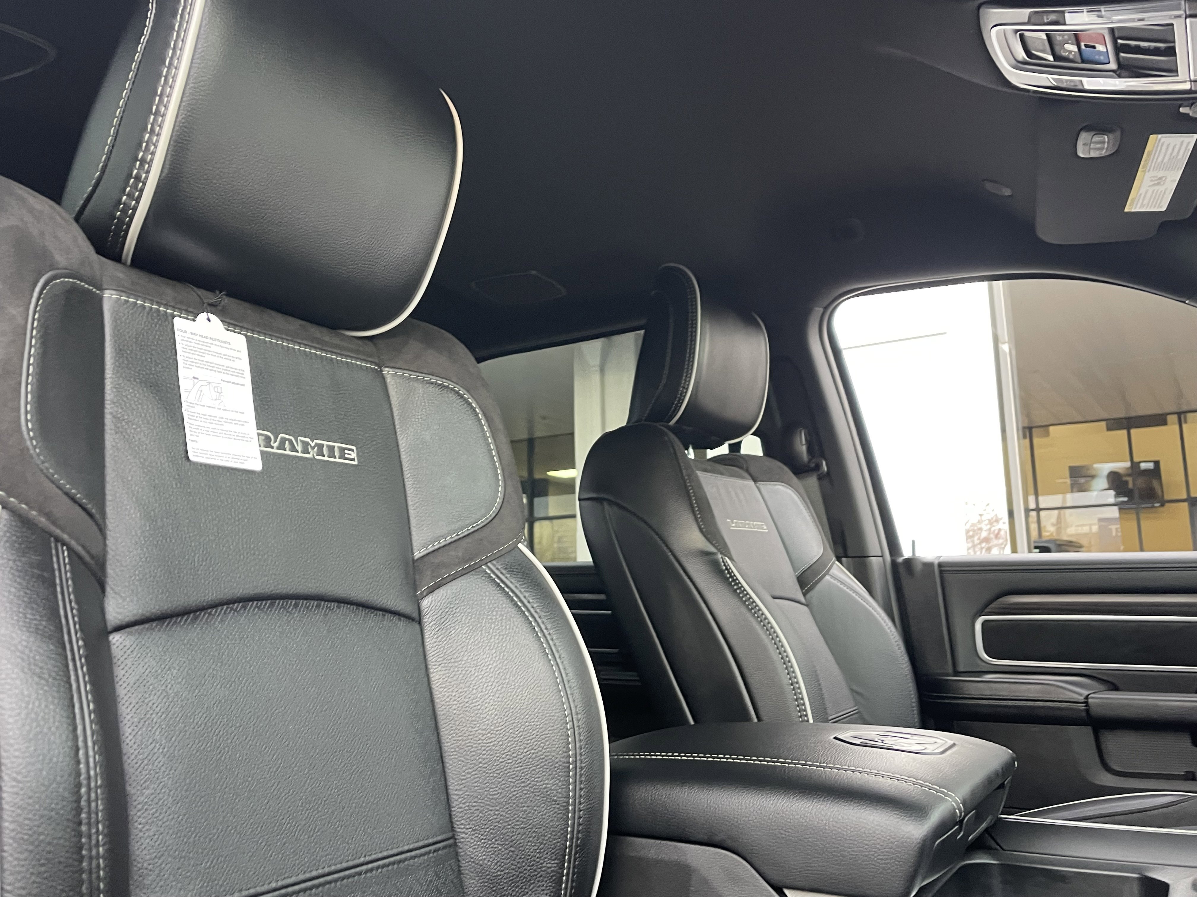 New 2026 Bright White Clear-Coat Exterior Paint RAM Laramie image 22