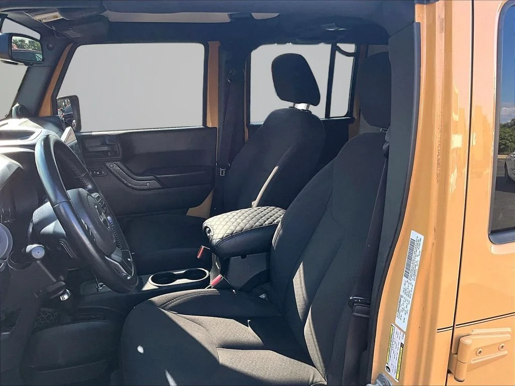 Used 2014 Beige Jeep Unlimited Sport image 22
