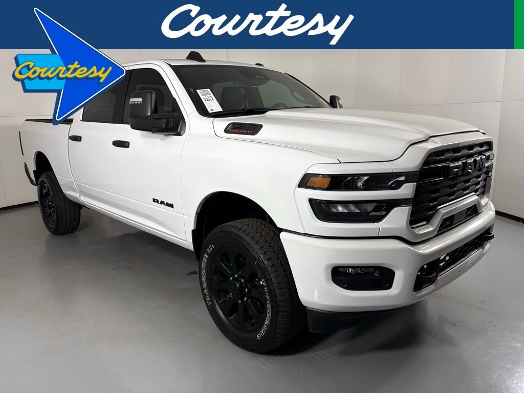 New 2026 Bright White Clear-Coat Exterior Paint RAM Big Horn image 1