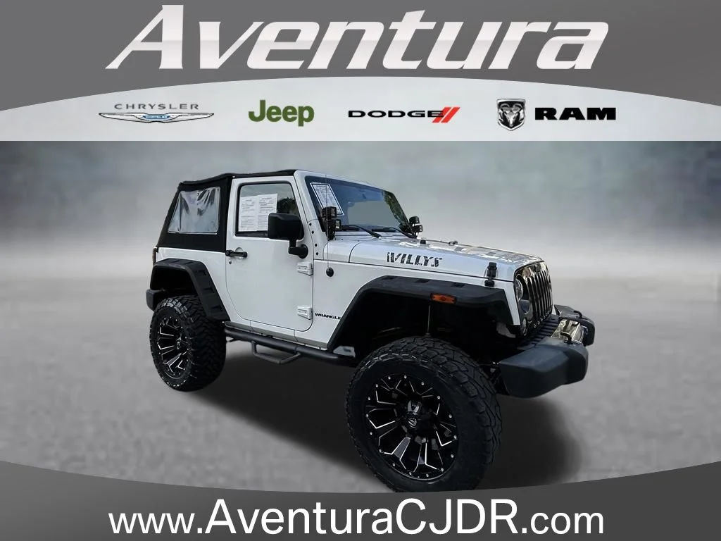 Used 2017 White Jeep Sport image 1