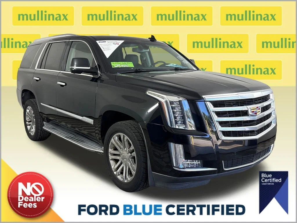 Certified Used 2018 Black Cadillac Base image 1