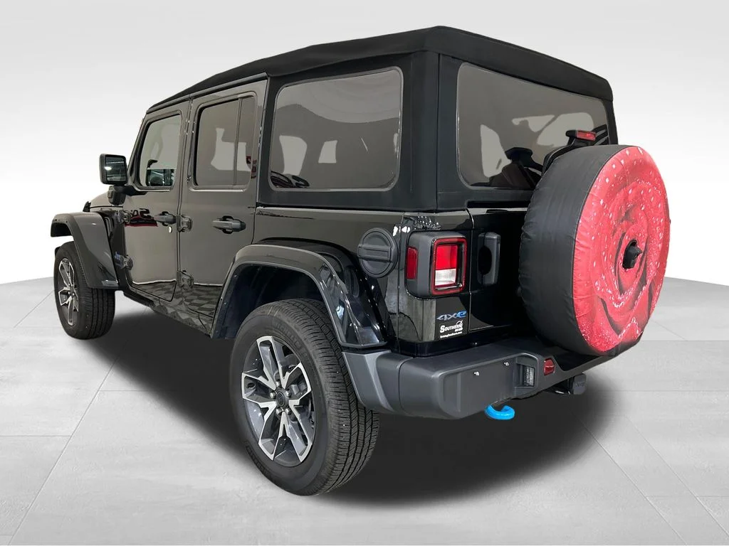 Used 2024 Black Jeep Sport S 4xe image 3