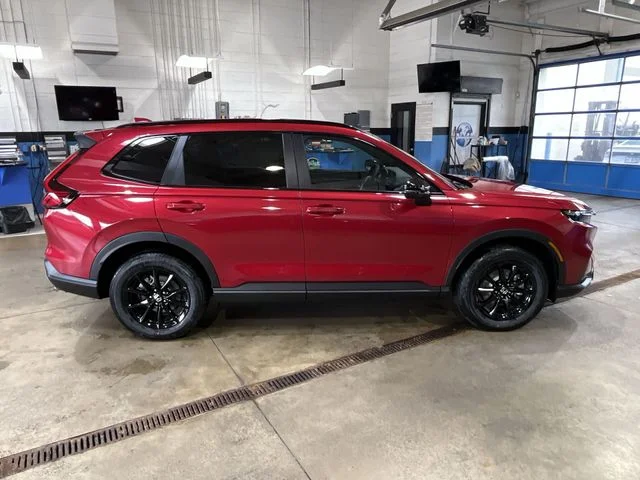 New 2027 Radiant Red Metallic Honda Sport-L Hybrid AWD image 11