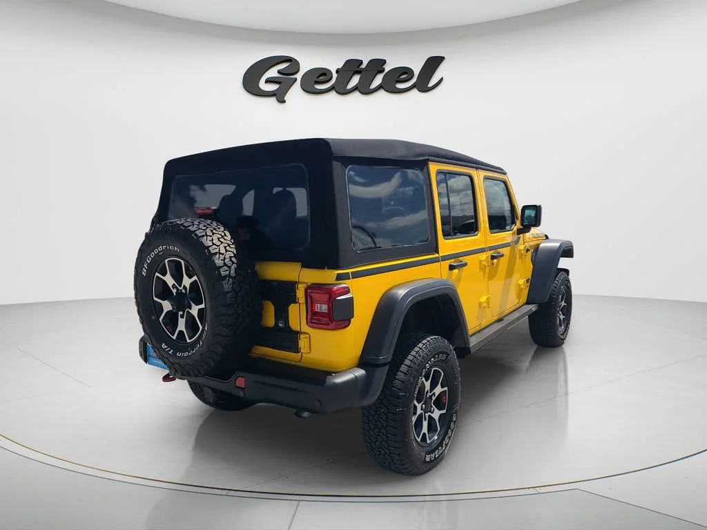 Used 2021 Yellow Jeep Rubicon 4x4 image 5