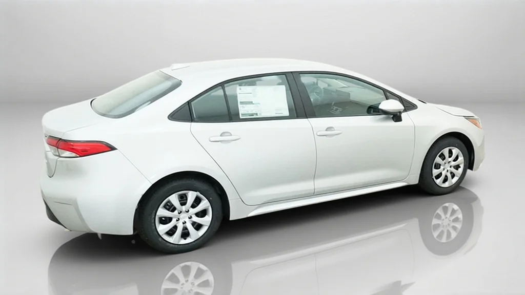 New 2027 Classic Silver Metallic Toyota LE image 8