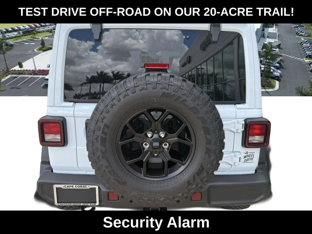 New 2026 Bright White Clear-Coat Exterior Paint Jeep Willys image 5