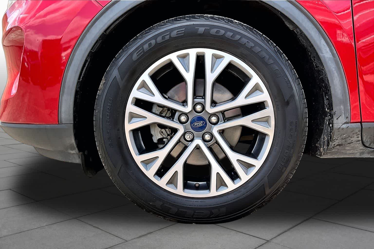 Certified Used 2020 Rapid Red Metallic Tinted Clearcoat Ford SEL image 12