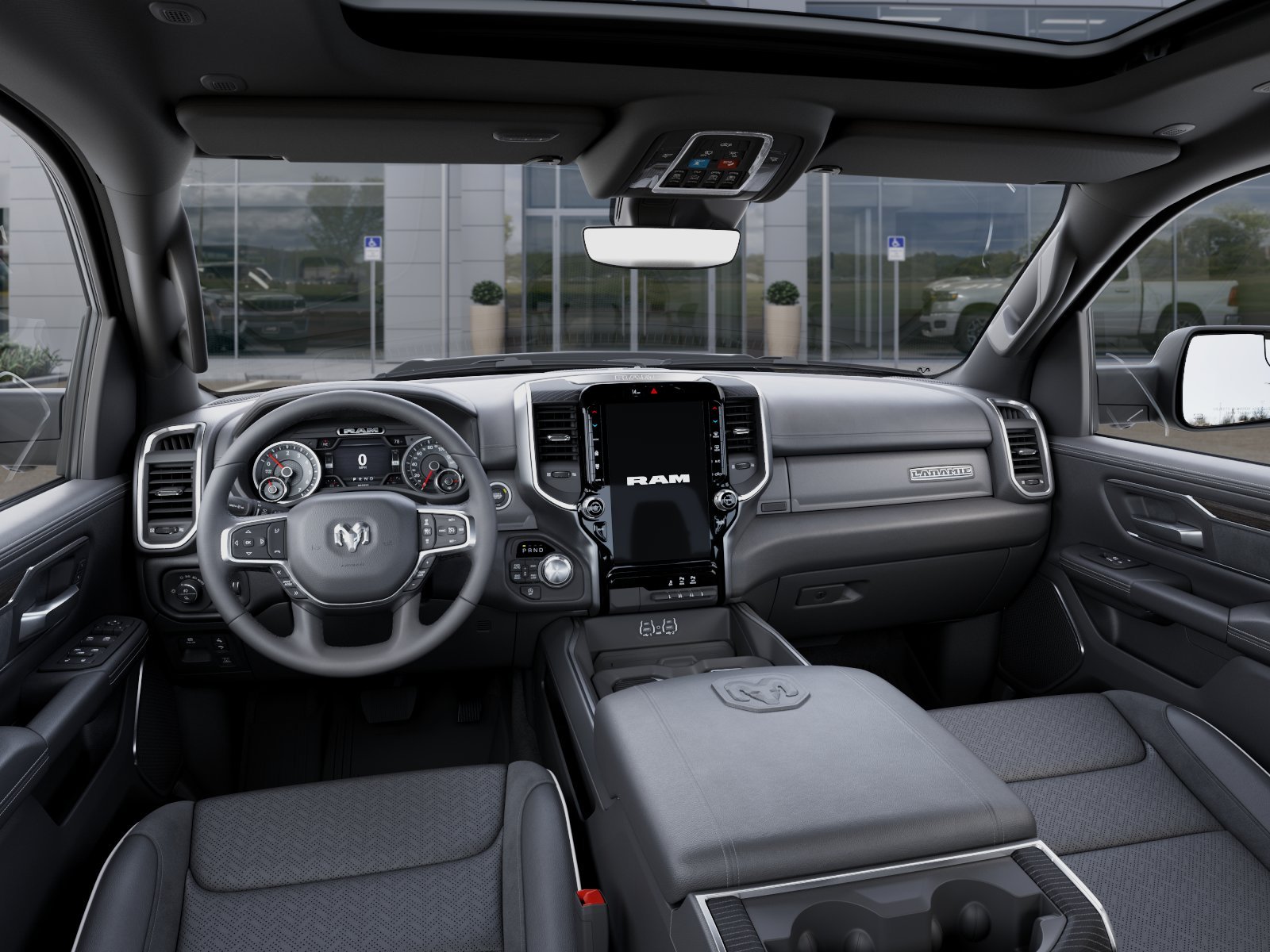 New 2026 Forged Blue Metallic Exterior Paint RAM Laramie image 23