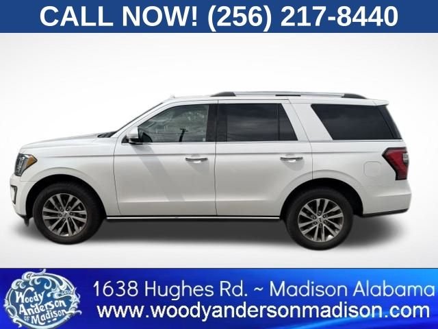 Used 2018 White Platinum Tri-Coat Metallic Ford Limited image 3