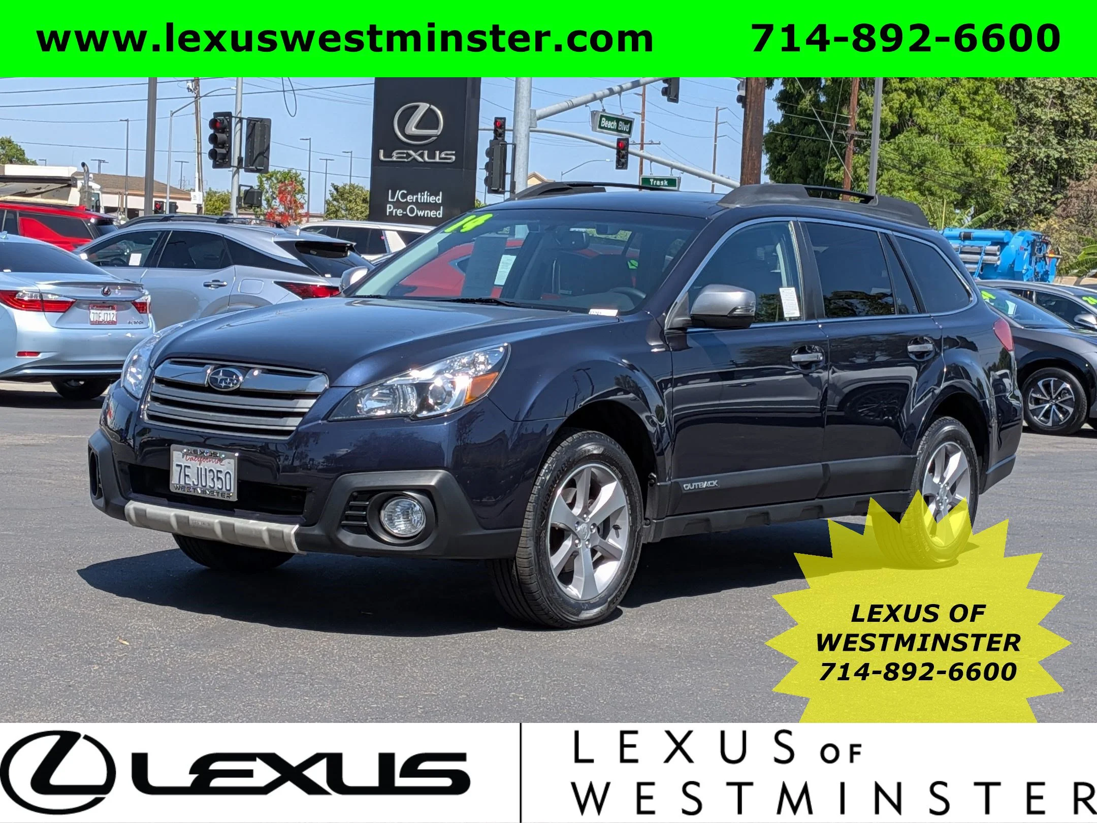 2014 Subaru Outback 2.5i Limited