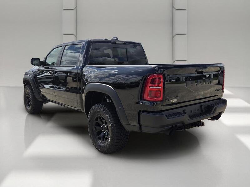 New 2027 Diamond Black Crystal Pearl-Coat Exterior Paint RAM RHO 4X4 CREW CAB 5