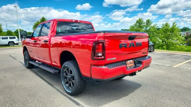 New 2026 Flame Red Clear-Coat Exterior Paint RAM Big Horn image 5