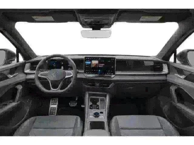 New 2026 OPAL WHITE W/DEEP BLACK ROOF Volkswagen SE R-Line Black image 5