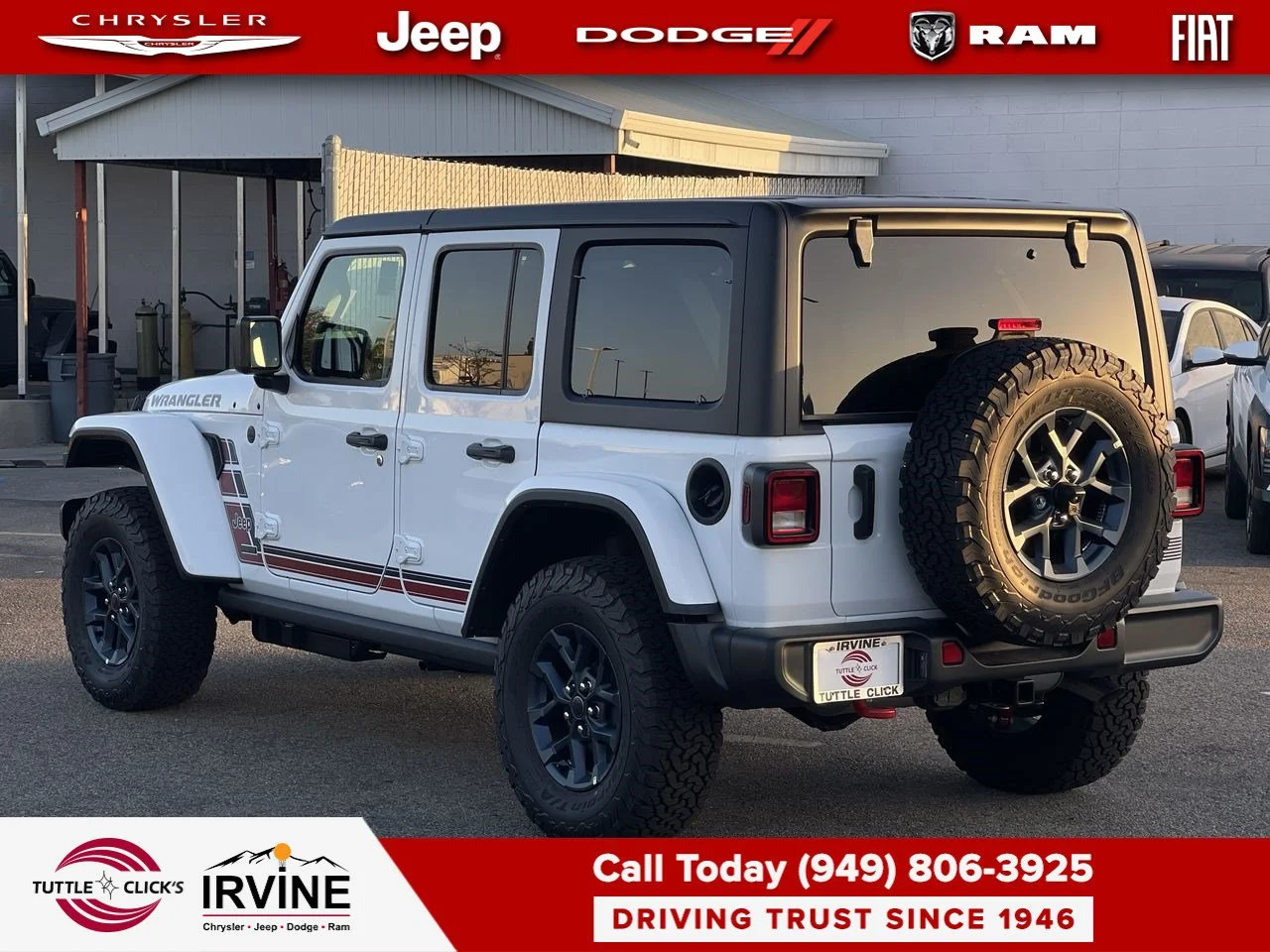 New 2026 Bright White Clear-Coat Exterior Paint Jeep America 250 image 8