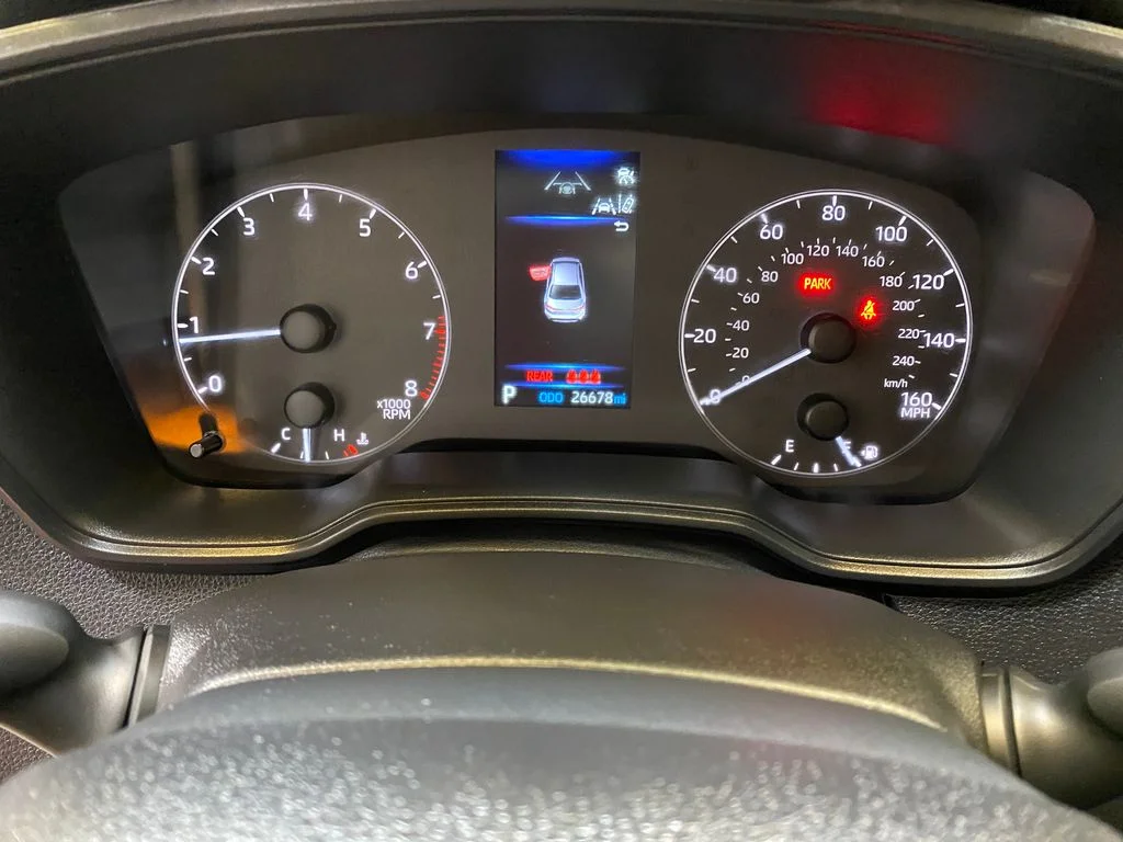Used 2025 Blue Toyota LE image 33