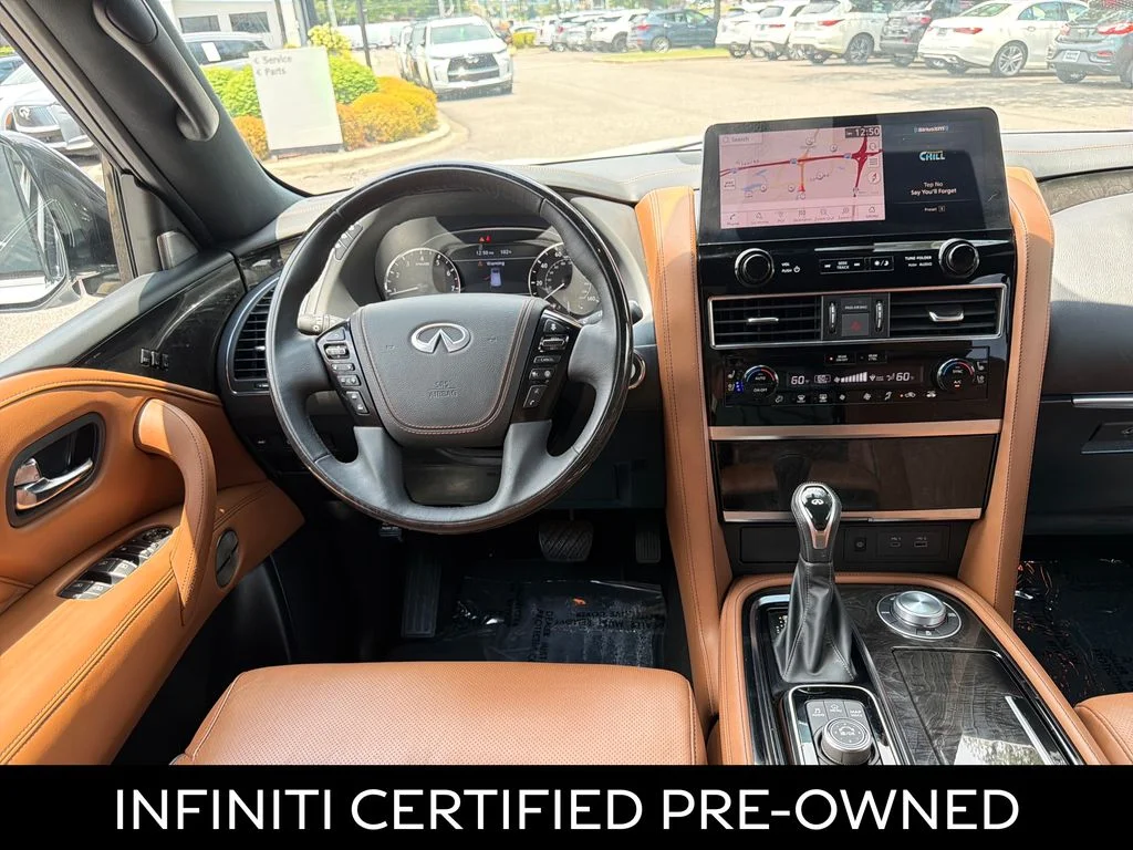 Certified Used 2023 Moonstone White INFINITI Sensory image 2