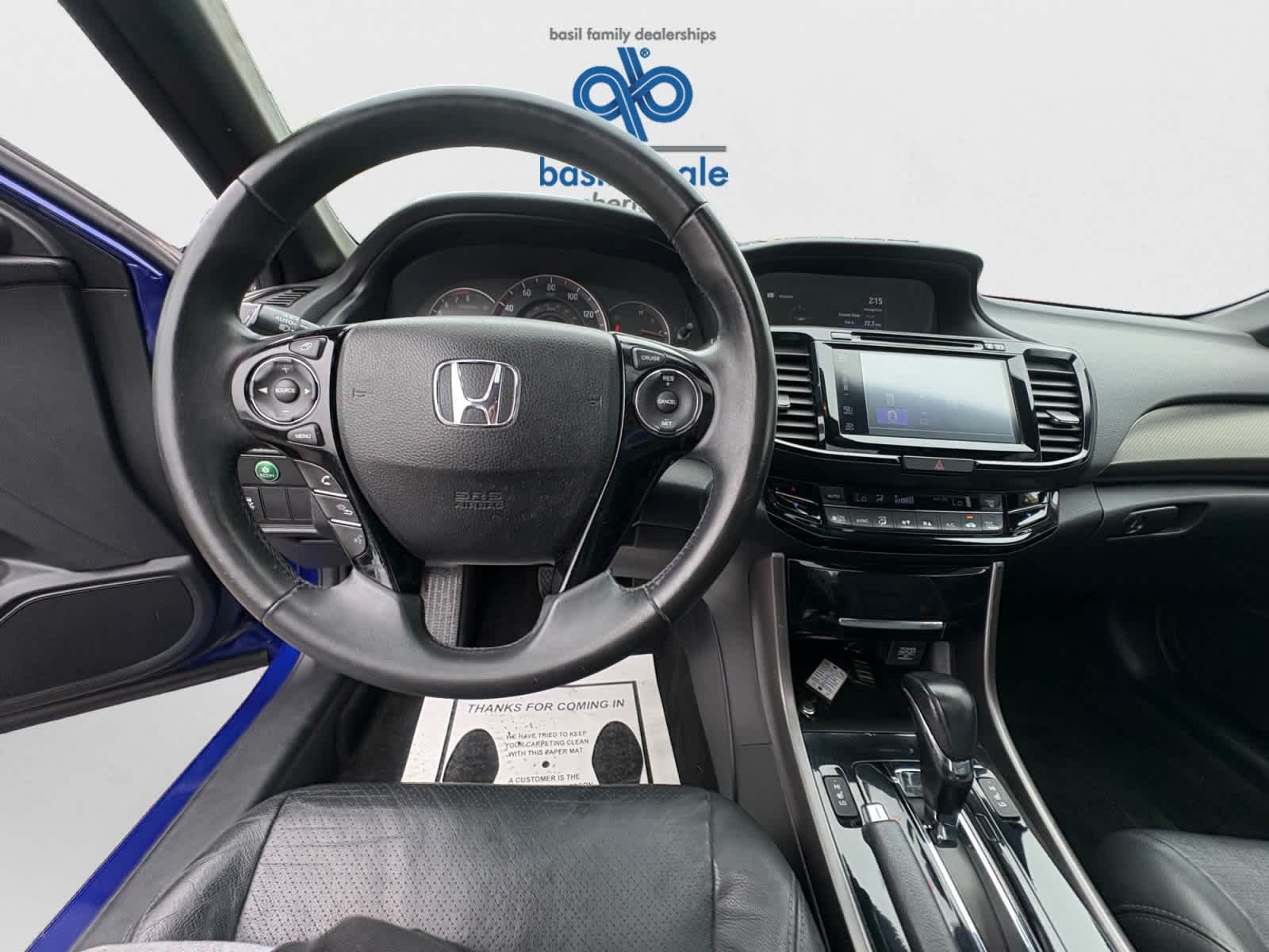 Used 2016 Deep Blue Opal Metallic Honda EX-L image 13