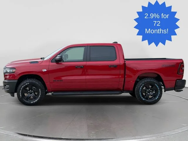 New 2026 Molten Red Pearl-Coat Exterior Paint RAM Warlock image 10