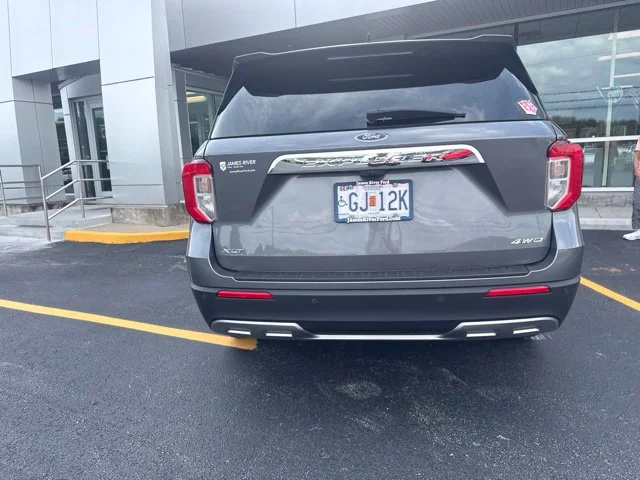 Used 2022 Gray Metallic Ford XLT image 4