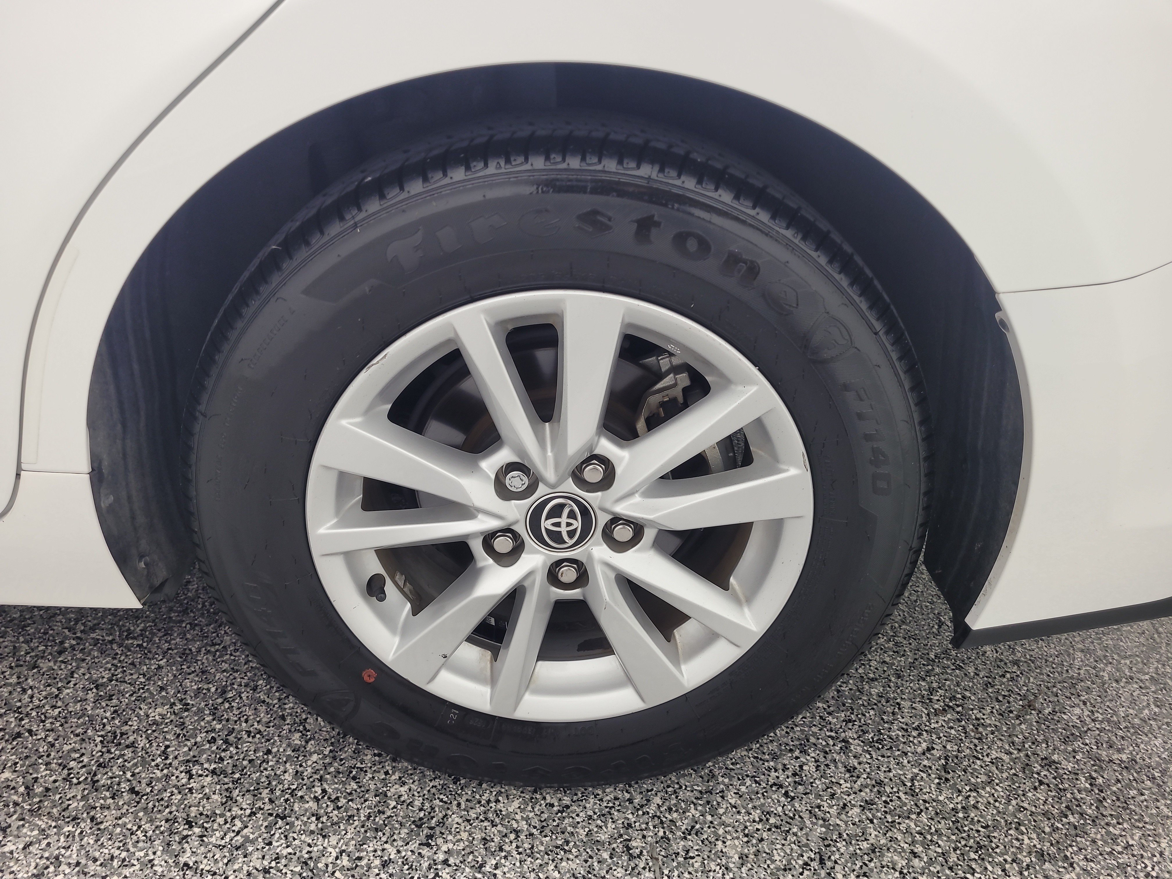 Certified Used 2025 White Toyota LE image 8