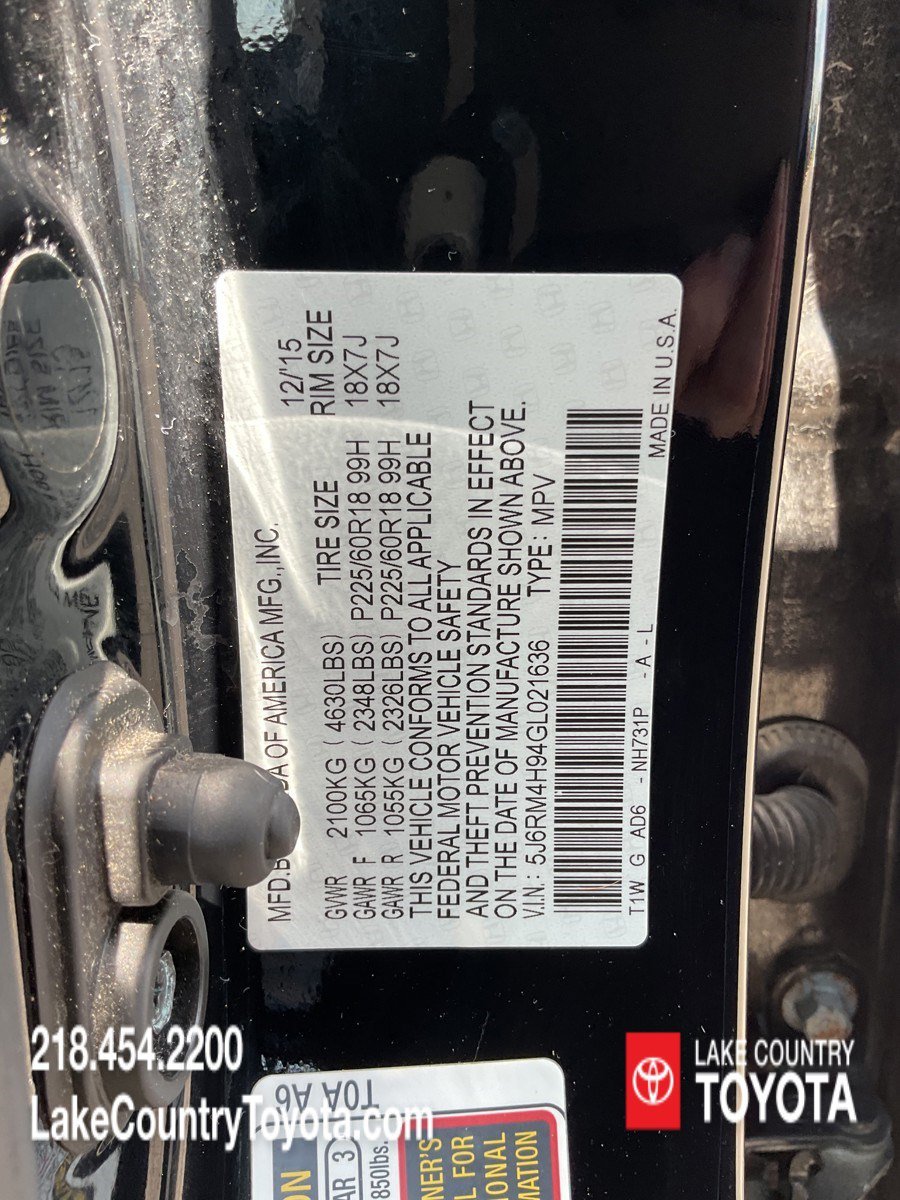 Used 2016 Black Honda Touring image 35
