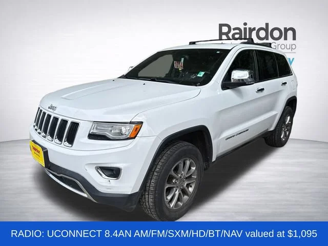 Used 2014 Bright White Clearcoat Jeep Limited image 3