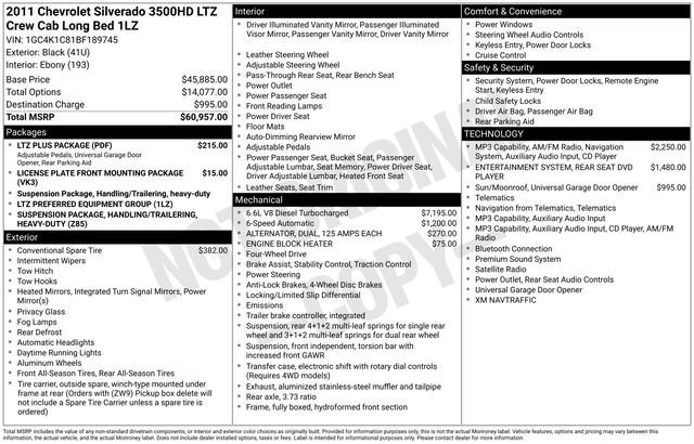 Used 2011 Black Chevrolet LTZ image 26