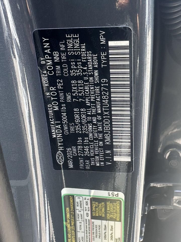 New 2026 Ecotronic Gray Hyundai SEL image 30