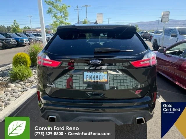 Certified Used 2022 Green Metallic Ford ST image 6