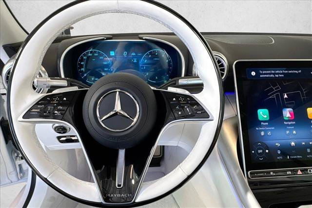 New 2026 MANUFAKTUR moonlight white magno (White Ambiance) Mercedes-Benz Maybach SL 680 Monogram Series image 37